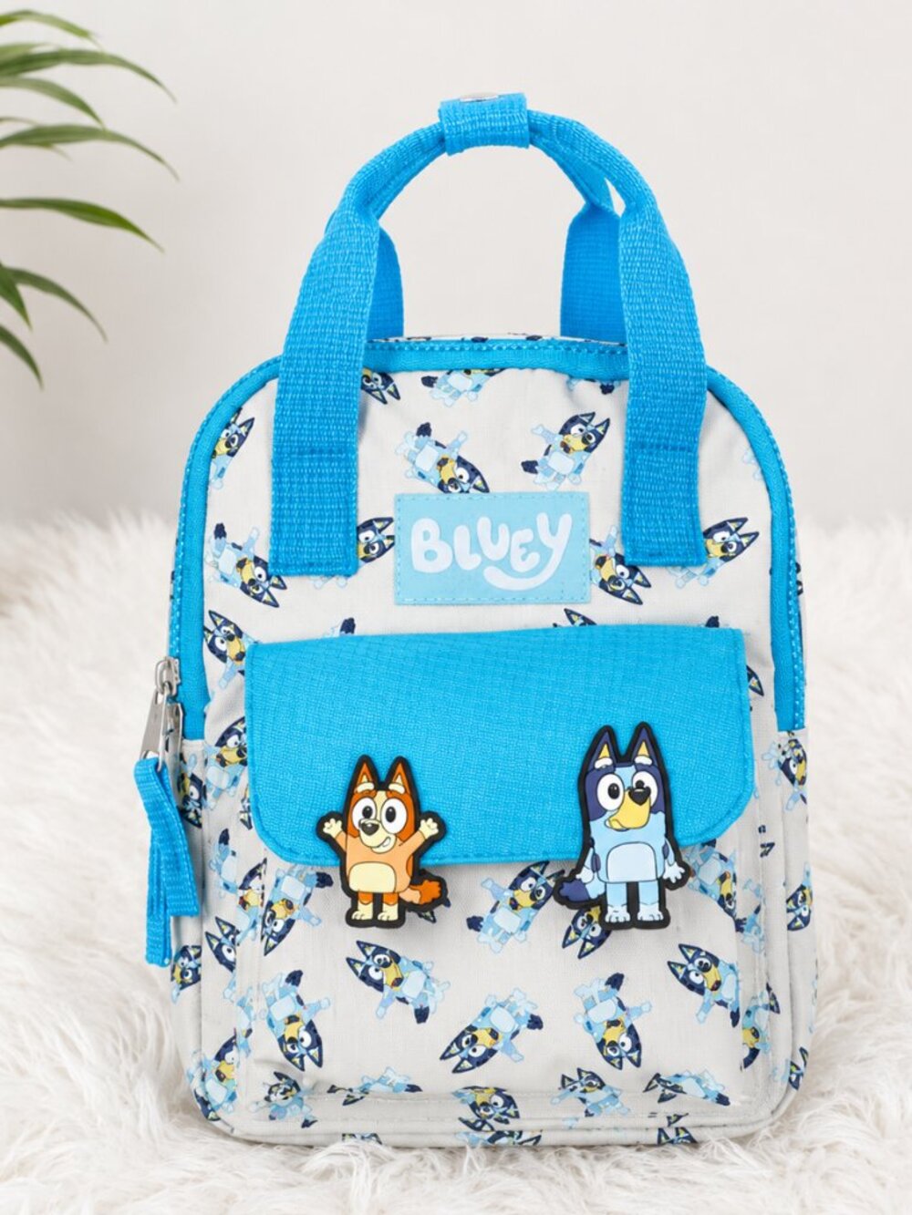 Bluey & Bingo Mini Backpack Kids Blue Character Bag NWT
